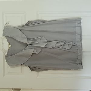 Banana Republic Tank with Ruffled Collar Size M